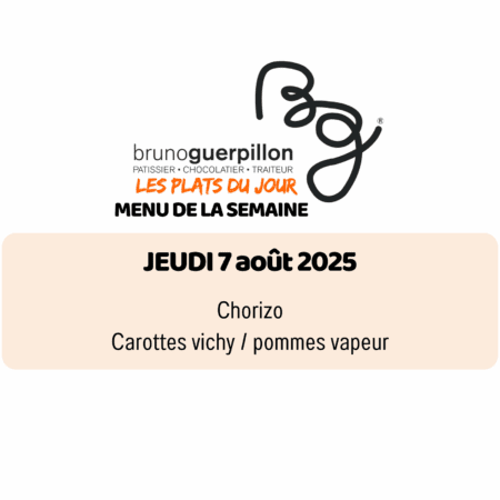 plat du jour - jeudi