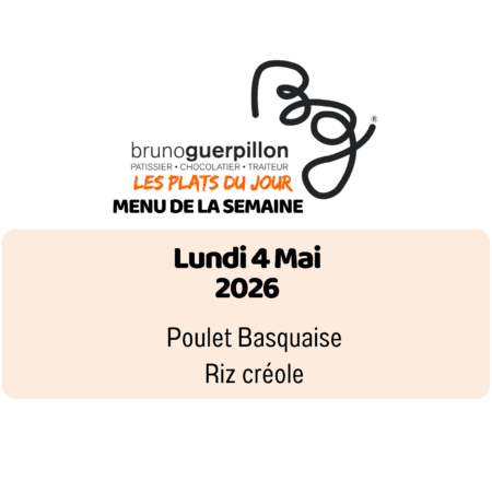 Plat du jour - lundi