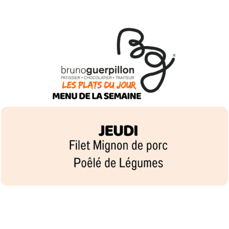 plat du jour - jeudi