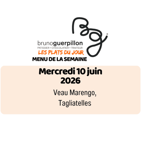 plat du jour - mercredi