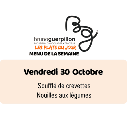 plat du jour - vendredi