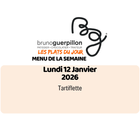 Plat du jour - lundi