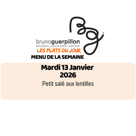 plat du jour - mardi