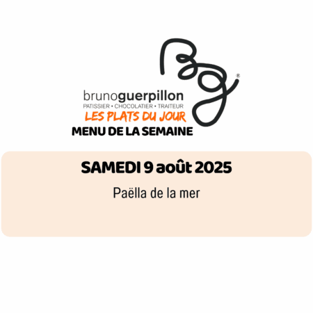 plat du jour - samedi