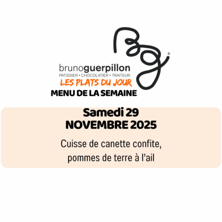 plat du jour - samedi