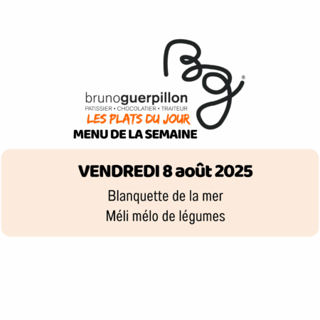 plat du jour - vendredi