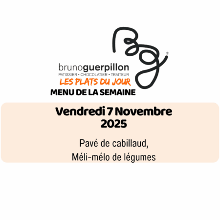 plat du jour - vendredi