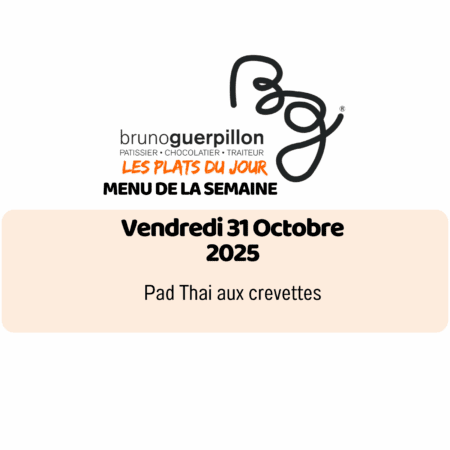 plat du jour - vendredi