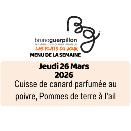 plat du jour - jeudi