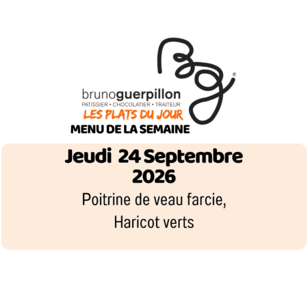 plat du jour - jeudi