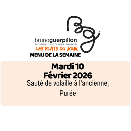 plat du jour - mardi