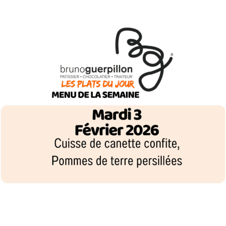 plat du jour - mardi