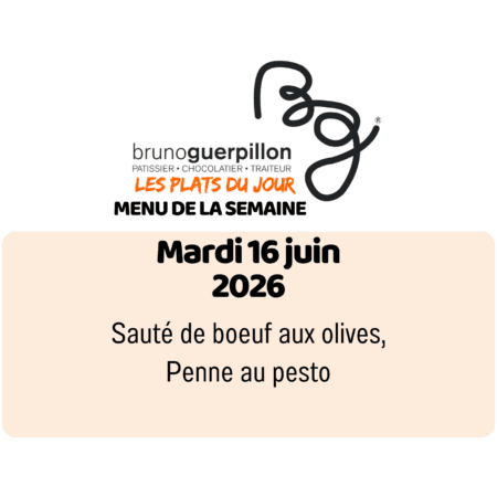plat du jour - mardi
