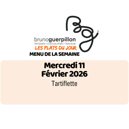plat du jour - mercredi