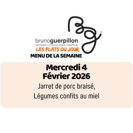 plat du jour - mercredi
