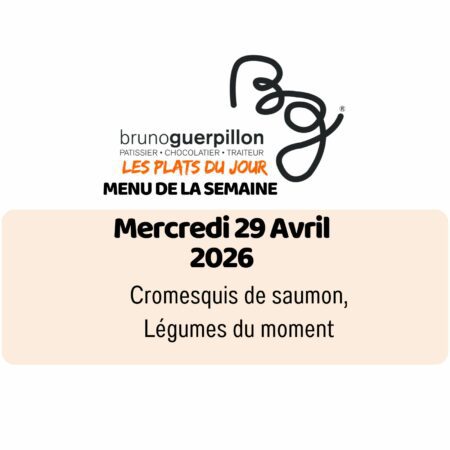 plat du jour - mercredi