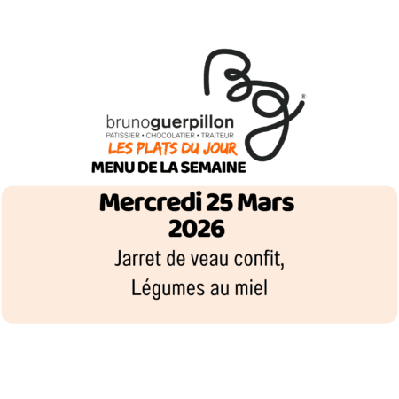 plat du jour - mercredi