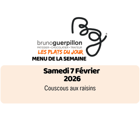 plat du jour - samedi