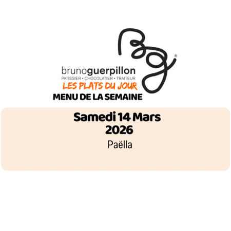 plat du jour - samedi