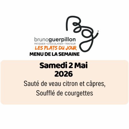 plat du jour - samedi