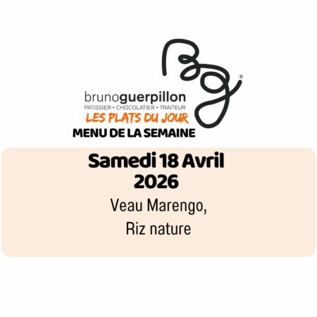 plat du jour - samedi