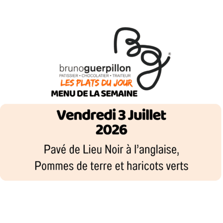 plat du jour - vendredi