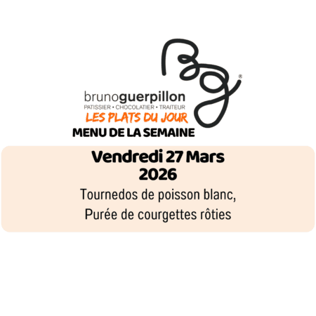 plat du jour - vendredi