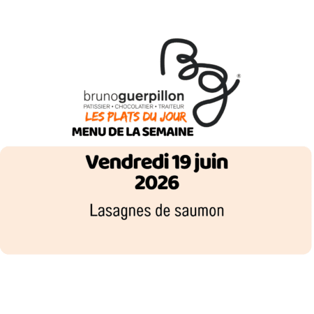 plat du jour - vendredi