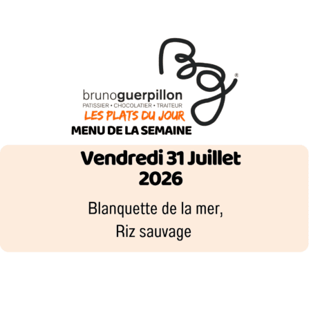 plat du jour - vendredi