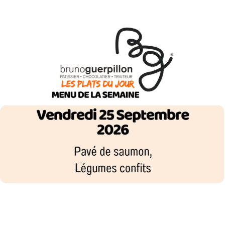 plat du jour - vendredi