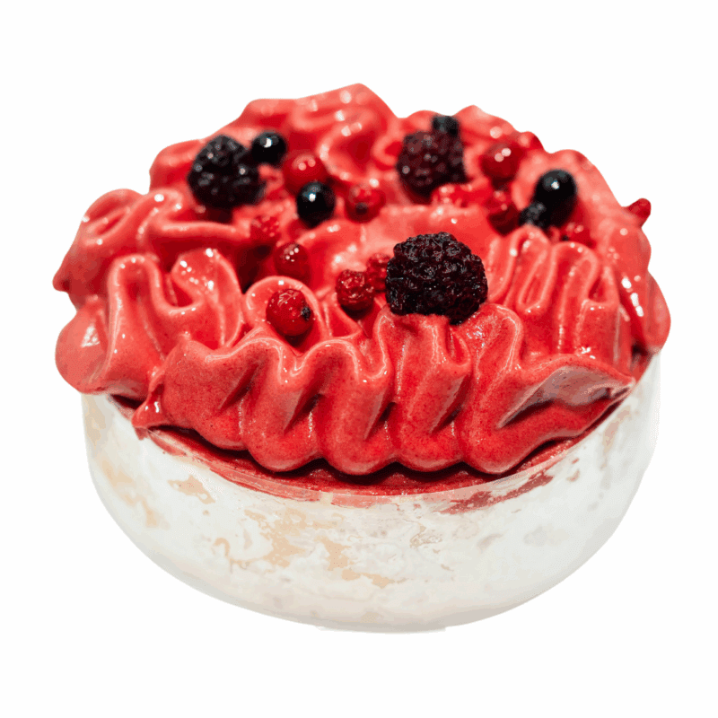 Charlotte fruit rouges
