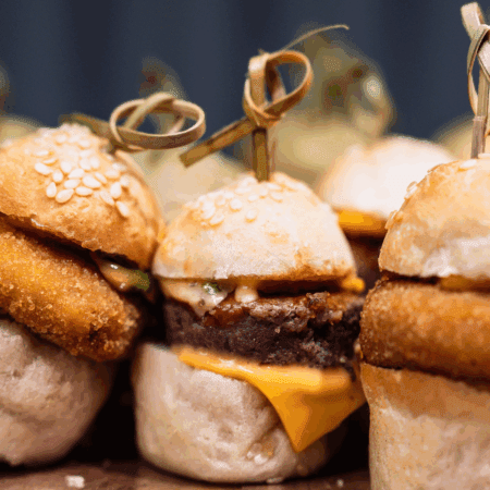 Assortiment de mini burger - 12 pièces