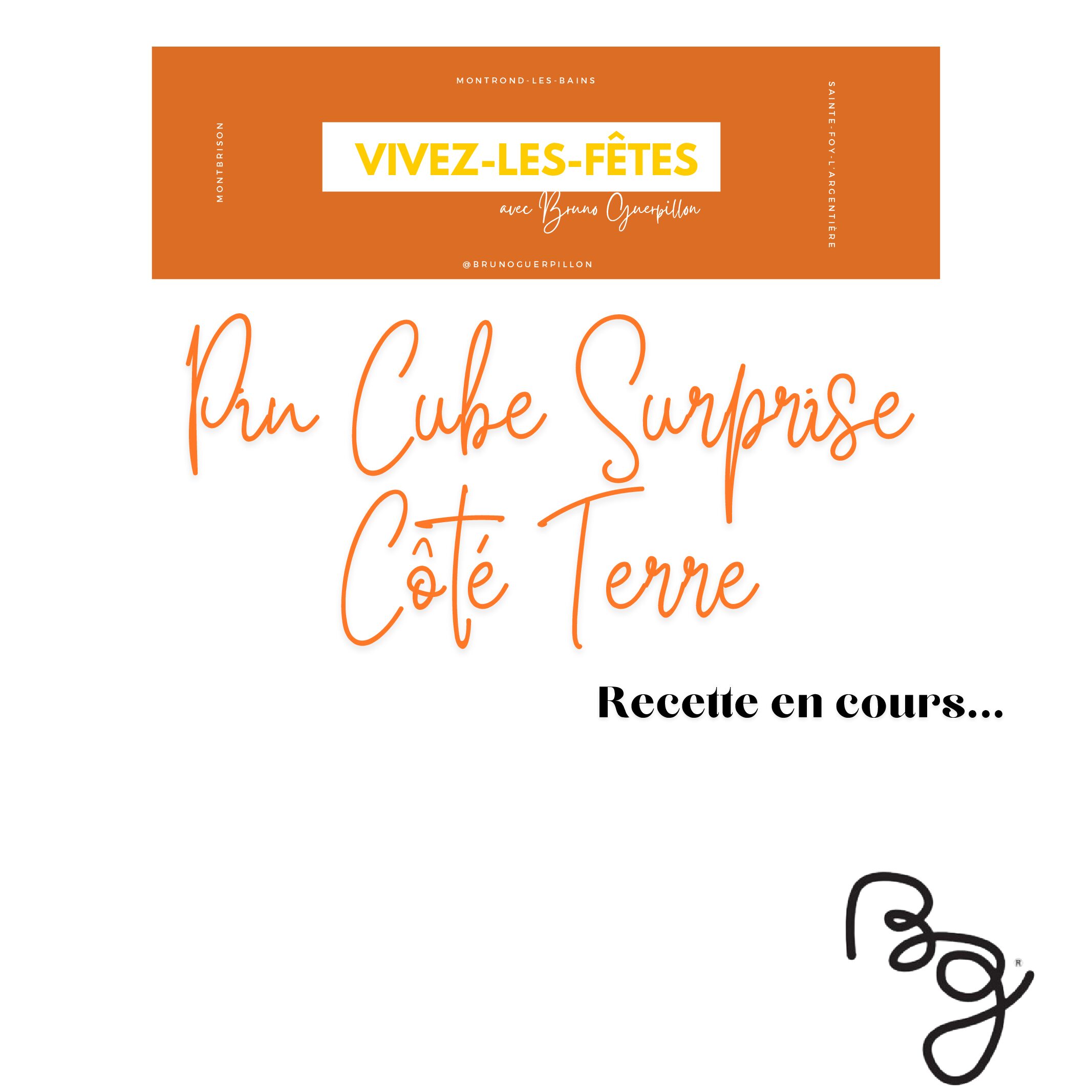 Pain Cube Surprise Côté Terre - 36 bouchées
