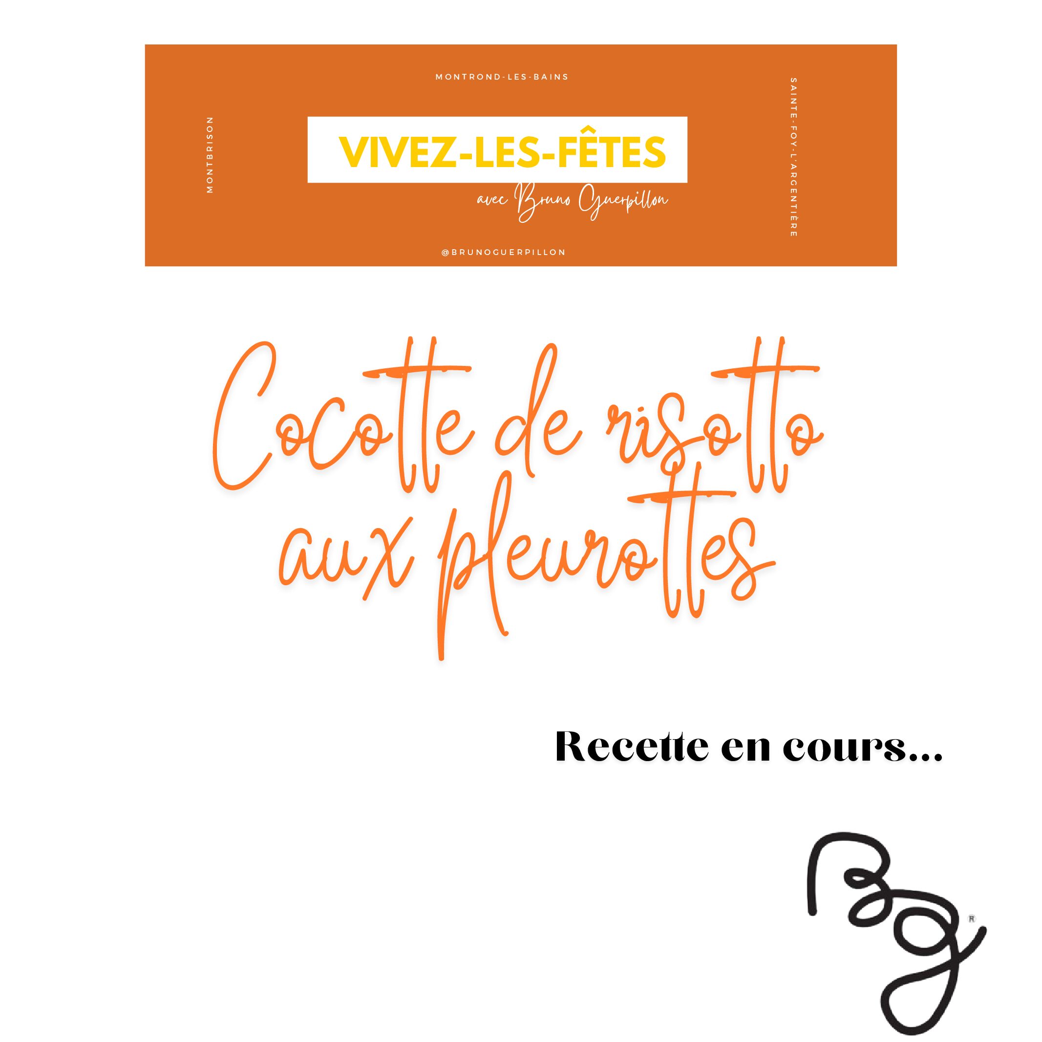 Cocotte de risotto aux pleurotes