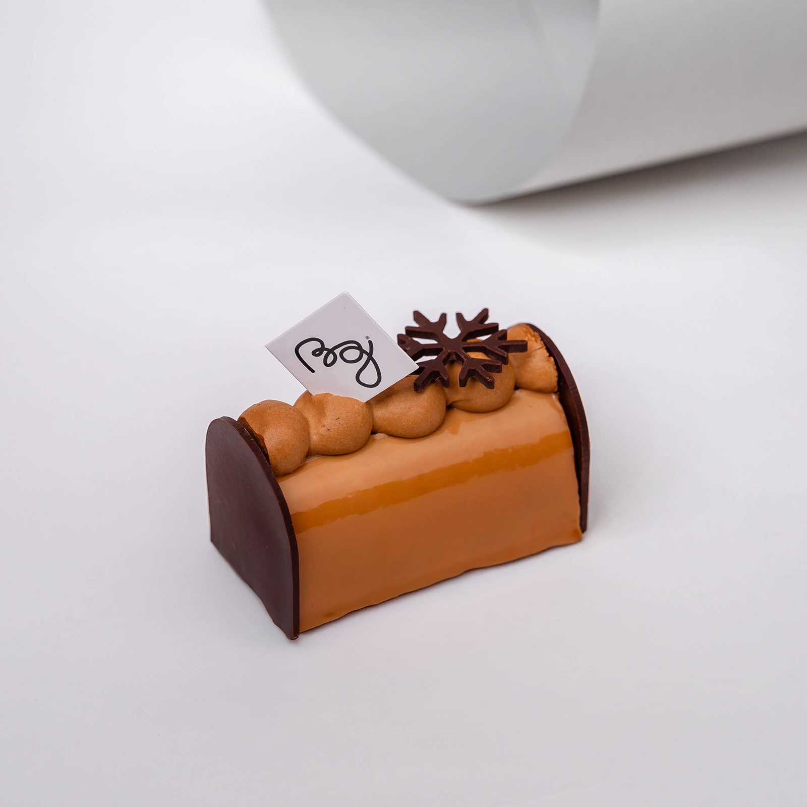 Bûchette Roulé Chocolat Caramel