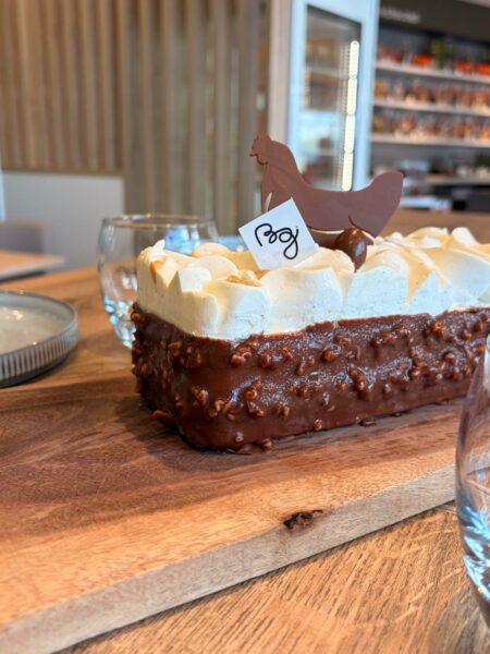 DESSERT DE PAQUES , Mon jardin doré 5parts